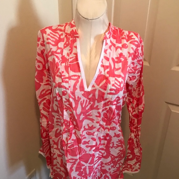 Vineyard Vines tunic/ coverup size L new - Picture 6 of 6